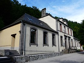 The town hall in Trémouille