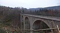 Viaduc de La Poulette, l'un des vestiges les plus remarquables sur la commune de l'ancienne ligne ferroviaire.