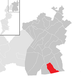 Poloha obce Wallern im Burgenland v okrese Neusiedl am See (klikacia mapa)