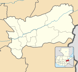 Gualán ubicada en Zacapa