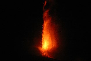 Eruption, 4 September 2007