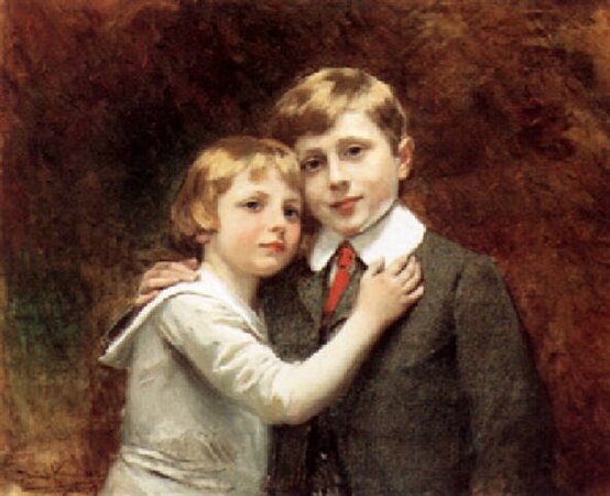 Retrato de hermanos (1907)