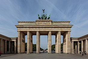 Brandenburška vrata u Berlinu, 1788.-'91.