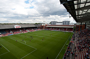 Die Brisbane Road in London