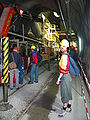 concrete mixing facility at Gotthard Base Tunnel