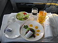 China Airlines's Dynasty Class food