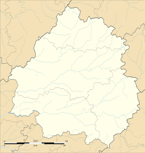 蒙帕济耶在多尔多涅省的位置