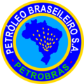 1955-yil 16-aprelda San-Pauluning Kubatano shahridagi Presidente Bernardes neftni qayta ishlash zavodining ochilish marosimida ishlatilingan Petrobras logosi.