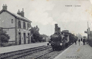 Station Verson begin 20e eeuw