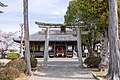 浄土寺境内に鎮座する 八幡神社 鳥居と拝殿