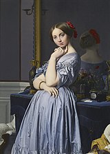 Retrato de la condesa de Haussonville (1845), Frick Collection, Nueva York.