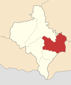 Location of Kolomyia Raion