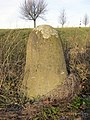 Halbmeilenstein an der B 2 bei Loitzschütz