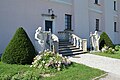 Castle Side Entrance Sculptures