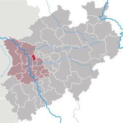 Oberhausen – Mappa