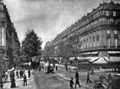Grand Hôtel at the corner of Place de l'Opéra (1890)