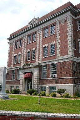 Perry County Courthouse i Linden.