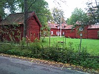 Del av Skuttunge gamla prästgård i september 2011.