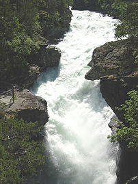 Slettafossen Foto: Halvard Hatlen