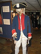 Uniforme des soldats de marine sous Louis XV au Musée du 2e de marine