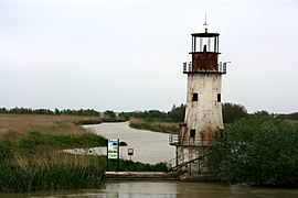 Det gamle fyrtårn, i drift fra 1887–1922