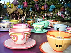 Mad Tea Party im Disneyland Anaheim