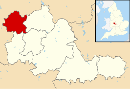 Kaart van Wolverhampton