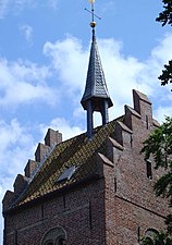 Zadeldaktoren op de Magnuskerk van Anloo.