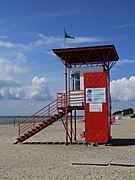 Beach in Pärnu - tower.JPG