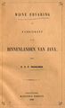 Titelblad boek Hasselman (1862)