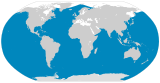 Aire de répartition du Rorqual bleu