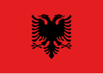 Vlag van Albanië, 1992 tot 2002