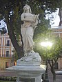 Pequenos Monumentos da Praça das Armas (Allegorical statue of sculpture, Plaza Murillo).