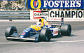 Mansell at the 1991 Monaco GP (FW14)