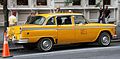 Taxi di colore giallo