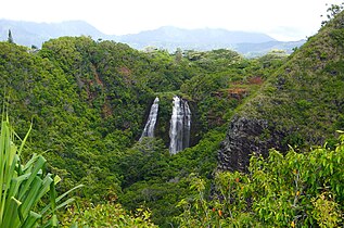 Opaekaa Falls, Kauai