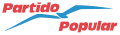 Logotipo del PP desde 1989 hasta 1993.