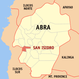 San Isidro na Abra Coordenadas : 17°28'N, 120°36'E