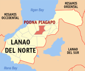 Mapa a pakabirukan ti Poona Piagapo