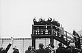 President Nixon visits the Wall at Moritzplatz, February 27, 1969