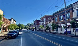 South Main Street as seen in June 2021