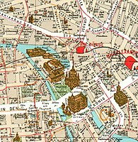 Map of Museumsinsel in 1902