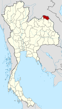 Bueng Kan'ın Tayland'daki konumu