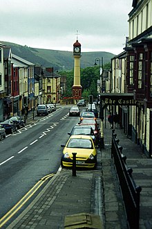 Tredegar Town clock.jpg