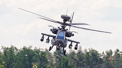 Militärhubschrauber AgustaWestland AH-64D „Apache“