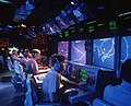 El Centro de Información de Combate del USS Vincennes, año 1988.