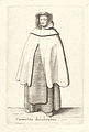Portret karmelity bosego w wykonaniu Václava Hollara