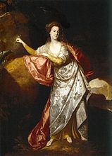 Portrait of Ann Brown in the Role of Miranda (c. 1770)
