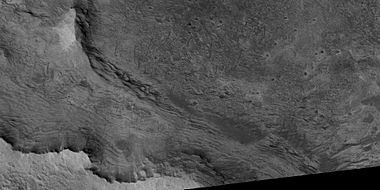 Close view of layers, as seen by HiRISE under HiWish program