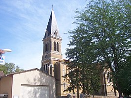 De kerk van Bonnay